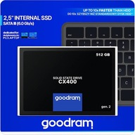 SSD 512 GB GOODRAM CX400 2,5