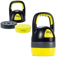 KETTLEBELL NASTAVITEĽNÁ ČINKOVÁ loptička 2KG - 5KG ZÁŤAŽ NA DOMÁCI TRÉNING