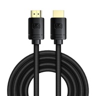 BASEUS KÁBEL HDMI 2.1 8K 60Hz 48Gbps / 4K 120Hz / 2K 144Hz 3D eARC QMS 3m