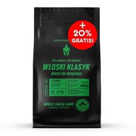 Talianske klasické KÁVOVÉ ZRNKY 500 g + 20 % ZADARMO