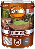 Sadolin Superdeck olej 10L ANTRACIT na terasy