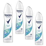 Rexona deodorant pre ženy Sprcha Fresh Antiperspirant Spray 150ml x 4