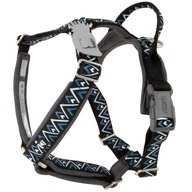 Hurtta Razzle-Dazzle Y-Harness Ochranný postroj Blackberry pre psov 80-100cm