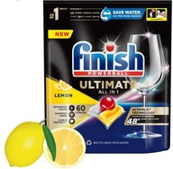 Finish Ultimate LEMON umývačka riadu CAPSULES 60 ks tabliet