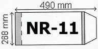 A4 nastaviteľný cestovný obal č.11 (50 ks) NARNIA