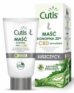 Cutis Ł Konopná masť na psoriázu 20% CBD 120 ml