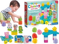 CLEMMY Soft Blocks SET HRDINA A PRINCEZNÁ + KNIŽNÉ figúrky 6m+