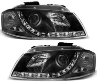 Denné svietenie svetlomety LED diódy Audi a3 8p 03-