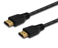 Kábel SAVIO cl-34 (HDMI M - HDMI M; 10m; čierny