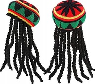 Čiapka Rasta Jamaica Bob Marley Reggae Dreadlocks