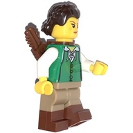 LEGO figúrka hradu lovkyňa lukostrelkyňa nápad083