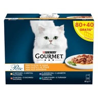 Gourmet Perle Mokra Cat Mix Chutnosti v 80+40 zadarmo SOS 120x85G