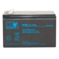 MW Power gélová batéria 12V/9Ah MWL Pb 10-12 l.