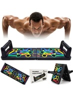 PEVNÁ DOSKA MSPORT + RÚČKY NA CVIČENIE PUSH-UP KLIETKA PUSH PUSH-UP 14v1 XL