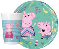 PEPPA PIG NARODENINOVÝ SET hrnčeky a taniere