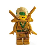 Lego Ninjago Gold Lloyd Legacy Figúrka + zbraň