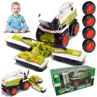 VEĽKÝ POĽNOHOSPODÁRSKY KOMBINÁT 42CM TRAKTOROVÝ TRAKTOR Farmárska súprava Pohyblivé prvky