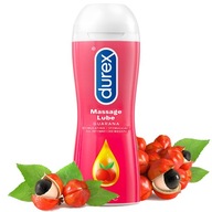 Durex Massage Lube Guarana intímny gél 200 ml na masáž, sexuálnu zábavu a hydratáciu