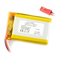 Batéria Li-Pol Akyga 1600mAh 1S 3,7V