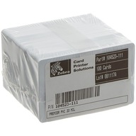 Plastové karty PVC Zebra Premier Cards 100ks