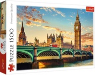 PUZZLE LONDÝN VEĽKÁ BRITÁNIA KOCKY 1500 ELEMENTOV