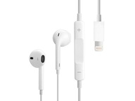 Slúchadlá Apple EarPods MMTN2ZM/A s konektorom Lightning, biele