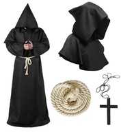 OUTFIT KOSTÝM DISPOSSIEM ZVYK MONK PRIEST NON HALLOWEEN M/L 176/182