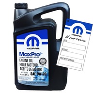 MOPAR 0W20 MaxPro+ 5L syntetický motorový olej