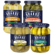 Kozák Krakus Nakladané uhorky 870g+ 3x 670g