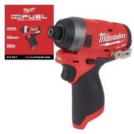 Milwaukee Impact driver 1/4″ HEX M12 FID-0 49