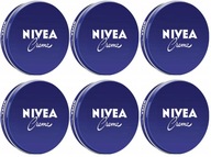 Nivea Univerzálny telový krém Plechovka KPL 6x60ml