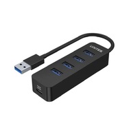 USB-A HUB Unitek H1117A 4xUSB-A 3.1, aktívny, 10W