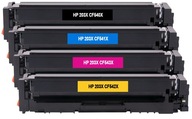 4x TONER 203X CF540X PRE HP LASERJET PRO M254nw M280nw M281fw M281fdw XL