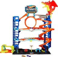 SET HOT WHEELS CITY MEGA GARÁŽ ÚTOK DRAKA PRE 50 AUT