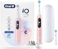 Elektrická zubná kefka Oral-B iO 6s Pink Sand, sada 2 hlavíc a púzdra