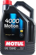 Motorový olej MOTUL 4000 MOTION 15W40 5L