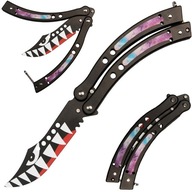 Tréningový nôž BALISONG CS:GO BUTTERFLY