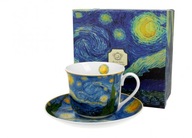 Jumbo sada šálok a podšálok na kávu Gogh Starry