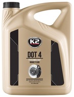 K2 DOT 4 BRZDOVÁ KVAPALINA DOT4 5KG 5L 5000ML T114