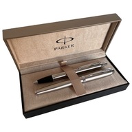 SET PARKER IM STEEL METAL CT PEN