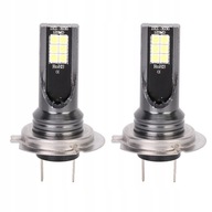 2x LED žiarovka H7 12LED 3000K 24W 1000LM