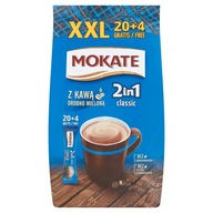 Mokate 2v1 Classic instantný kávový nápoj v prášku 336 g (24 x 14 g)