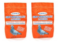 SET LACNO 2x minerálny GRIT pre holuby s anízom MARPOL zrnitosť 5 kg