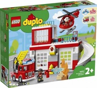 DUPLO bloky 10970 Hasičská stanica a vrtuľník