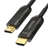 Unitek prémiový optický kábel HDMI 2.0 AOC 4K 60Hz 20m, 7.1, 18Gbps