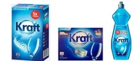 KRAFT TABLETS Súprava na oplachovanie soli do umývačky riadu