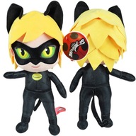 Maskot Čierna mačka Miraculous Ladybug 30 cm Miraculous Adrien Plyš