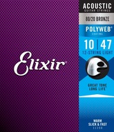 Elixir PolyWeb 10-47 12-strunové struny (11150)