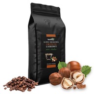 Káva s príchuťou Lieskové oriešky 1kg 100% Arabica Čerstvo pražená Tommy