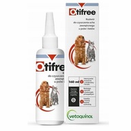 Otifree 160 ml Vetoquinol Tekutý prípravok na čistenie uší